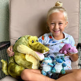Crocodile Plush Toys Alligator Stuffed Animals, 13.7 Inches