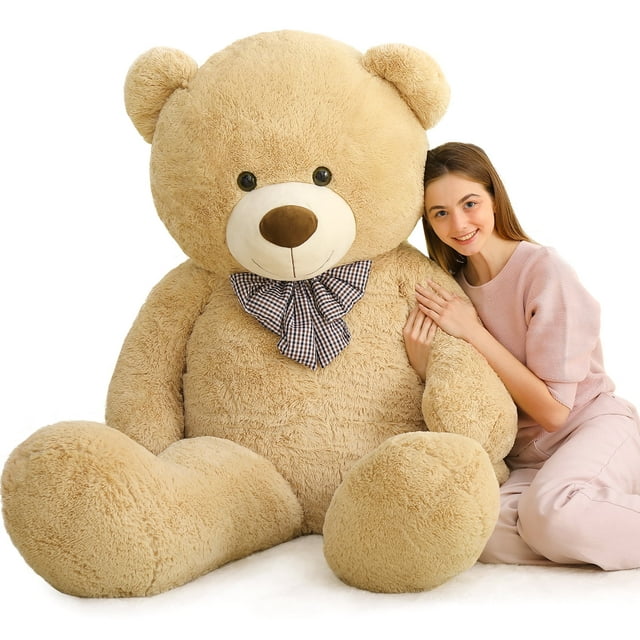 MorisMos Giant Teddy Bear 6ft Stuffed Animal Jumbo Human Size Teddy Bear