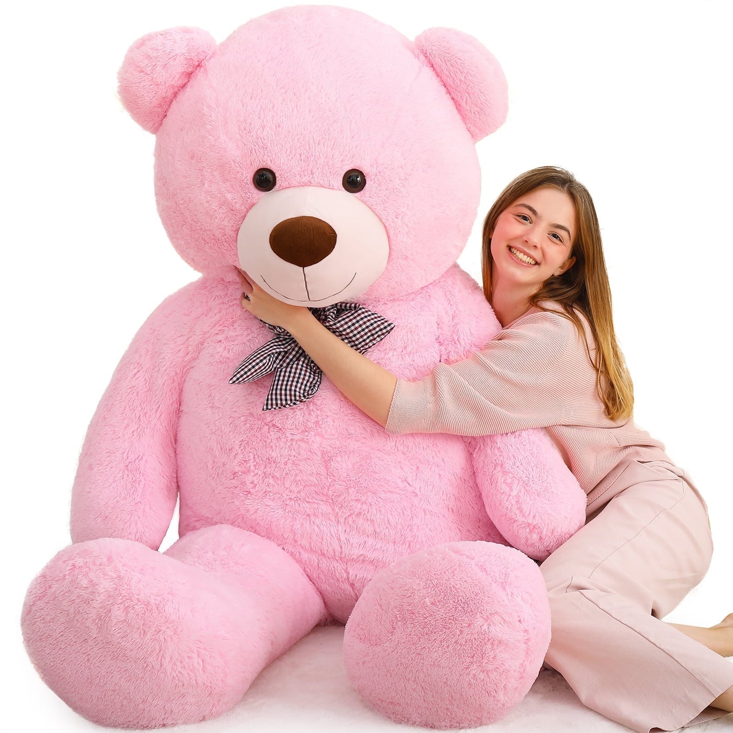 MorisMos Giant Teddy Bear 6ft Stuffed Animal Jumbo Human Size Teddy Bear