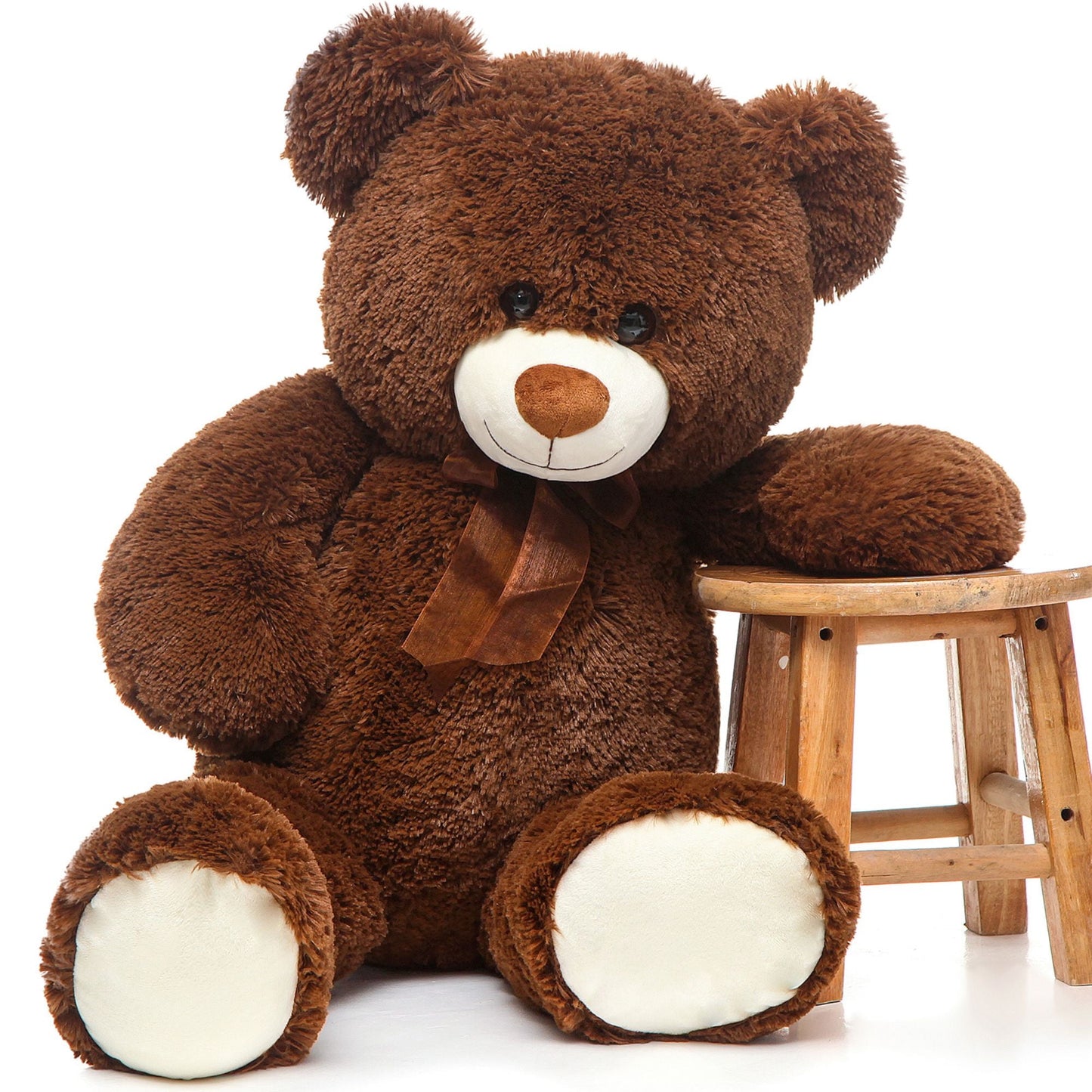 MorisMos Giant Teddy Bear 35.4'' Giant Stuffed Animal Big Bear Plush Toy