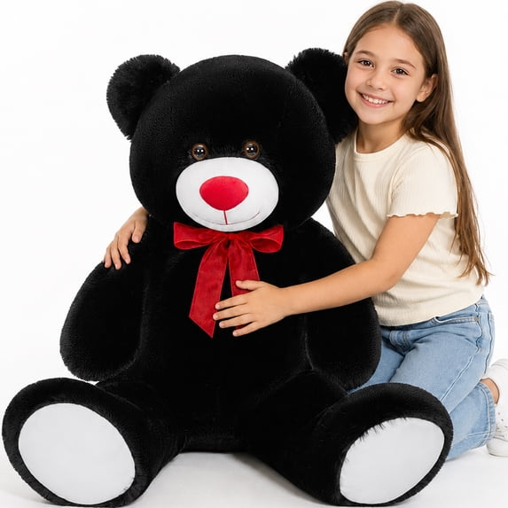 MorisMos Giant Teddy Bear 35.4'' Giant Stuffed Animal Big Bear Plush Toy