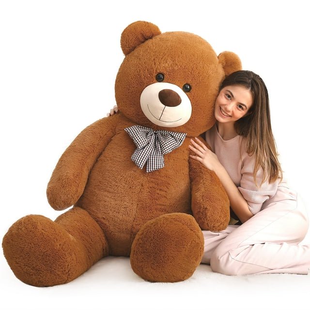 MorisMos 5ft Teddy Bear Stuffed Animals Human Sized Teddy Bear Plush Toy