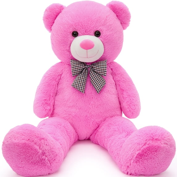 MorisMos Giant Teddy Bear 4ft Stuffed Animal Soft Big Stuffed Bear Plush Toy