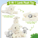 Sheep Stuffed Animals Farm Plush Toys, Beige, 20 Inches - MorisMos Stuffed Animals - Free Shipping