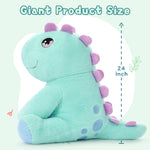 Stegosaurus Stuffed Animals - Dinosaur Plush Toys, 24 Inches - Cute Cartoon Dinosaur Plush Pillows - Birthday/Christmas/Easter/Thanksgiving/Valentine's Day Gift - Jurassic Park Toys For Kids Teens Adults 