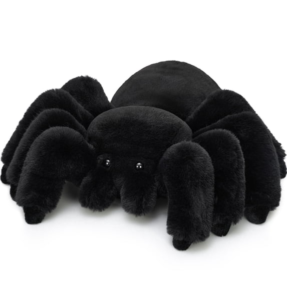 Tezituor 17.7" Spider Stuffed Animal Big Stuffed Spider Plush Toy Soft Body Pillow