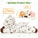 Goat Stuffed Animals Farm Sheep Plush Toys, 22 Inches