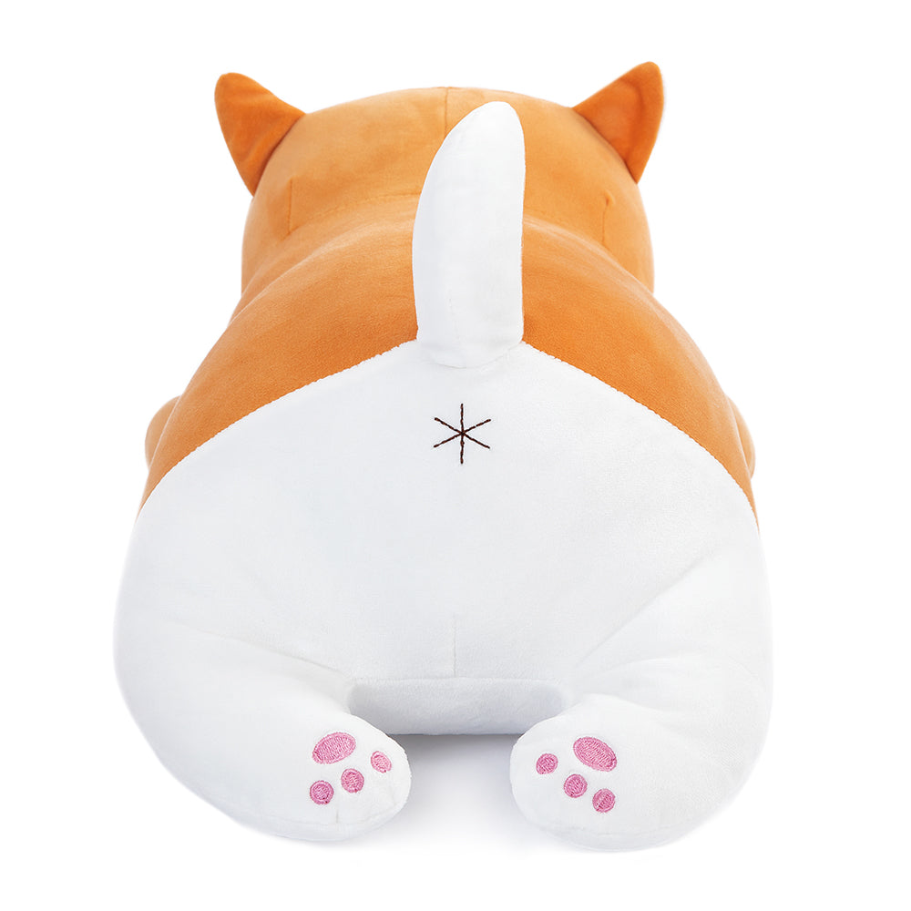 MorisMos Dog Stuffed Animals - Shiba Inu Plush Toys - 20 Inches Puppy Plush Pillow - Cute Cartoon Squishy Throw Pillows - Free Shipping