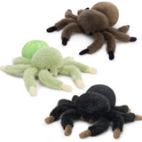 3-Pack Spider Plush Toys with Magnetic Feet Halloween Gifts for Kids