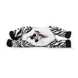 25.2 Inch Zebra Family Plush Toy Set with Four Ponies