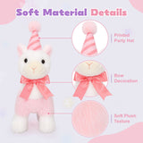 12 Pack Alpaca Plush Toy Bundle Cute Party Favors for Kids