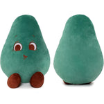 Avocado Stuffed Toy, Dark Green, 20 Inches