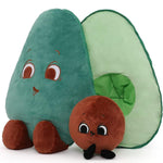 Avocado Stuffed Toy, Dark Green, 20 Inches