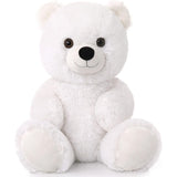 18 Inches Teddy Bear Plush Toys - Adorable Stuffed Animal for Girls & Boys - Soft Cuddly Plush Teddy Bear - Valentine's Day Gift for Girlfriend & Boyfriend - Christmas/Birthday/Baby Shower Gift Ideas - We Can Bearly Wait - Baby Shower Centerpiece Decorations - MorisMos Stuffed Animals