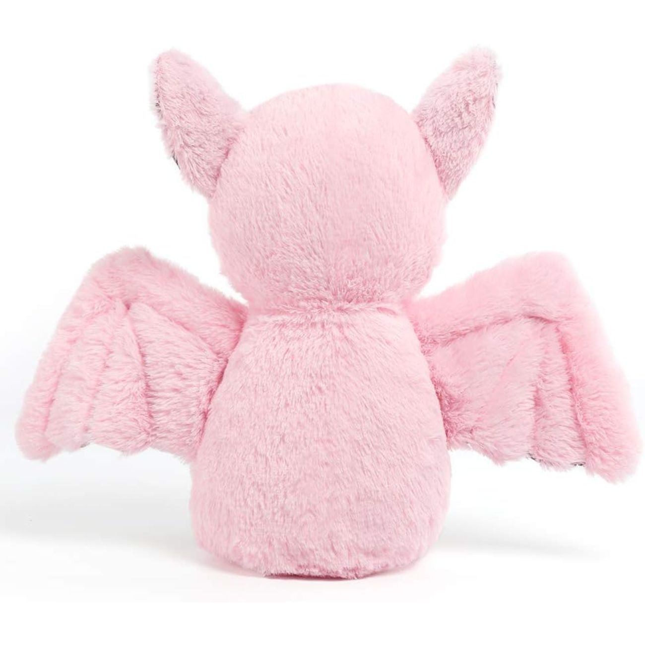 Bat Stuffed Animal Toy, Blue/Pink/Grey, 14 Inches
