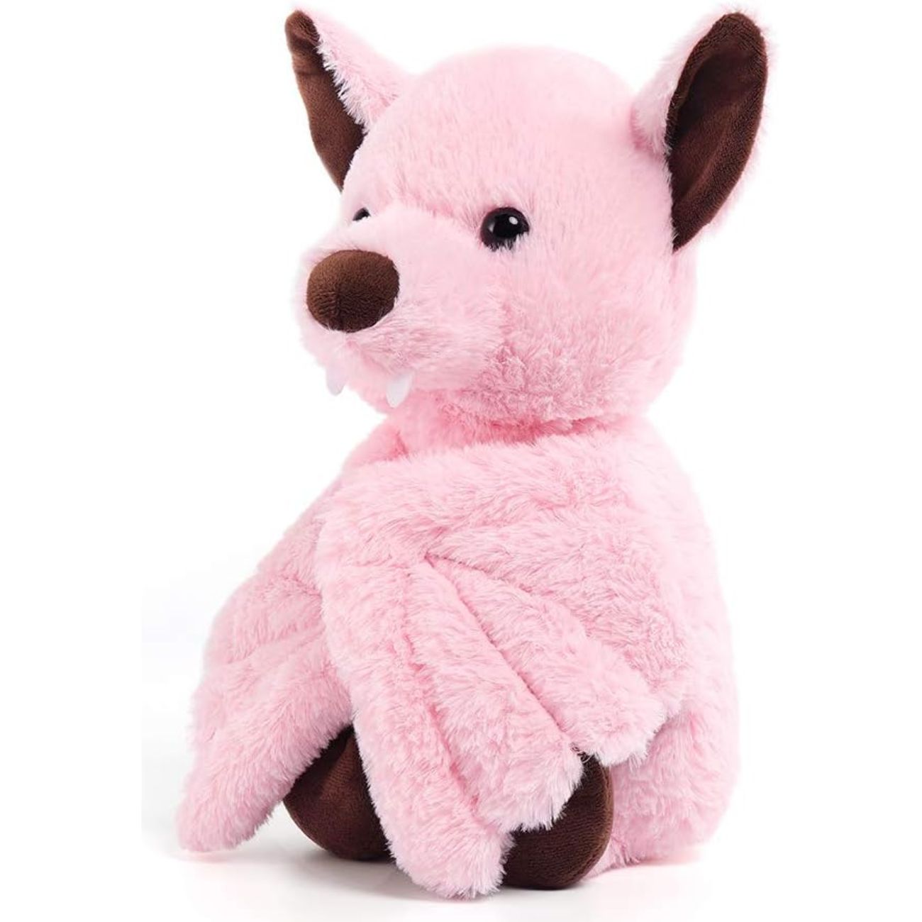 MorisMos Stuffed Animals - 3 Pcs Bat Stuffed Animals - Blue/Grey/Pink Bat Plush Toys - Halloween Bat 14 Inches Soft Toys - Free Shipping
