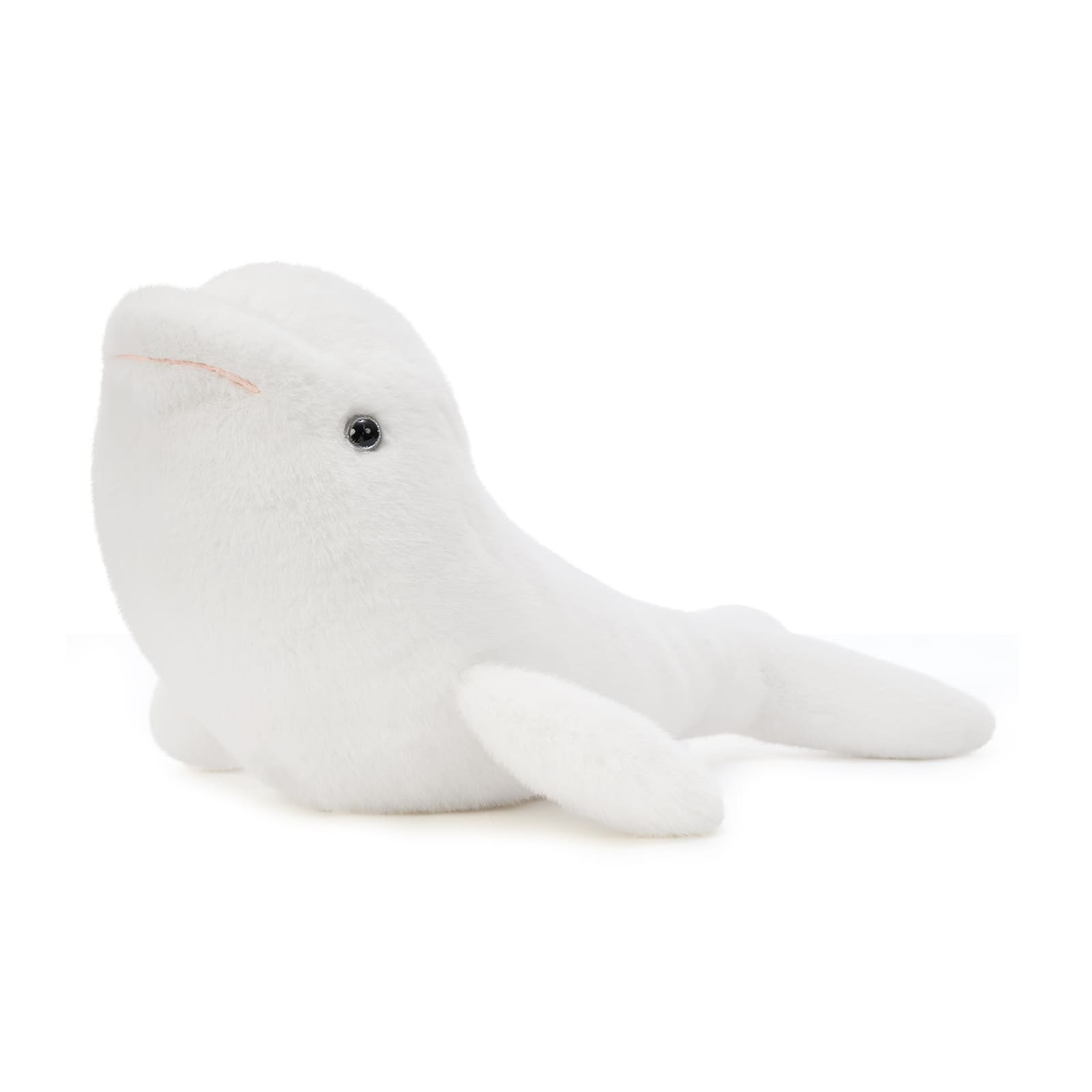 27.5 Inch Beluga Whale Plush Toy Marine Stuffed Animal