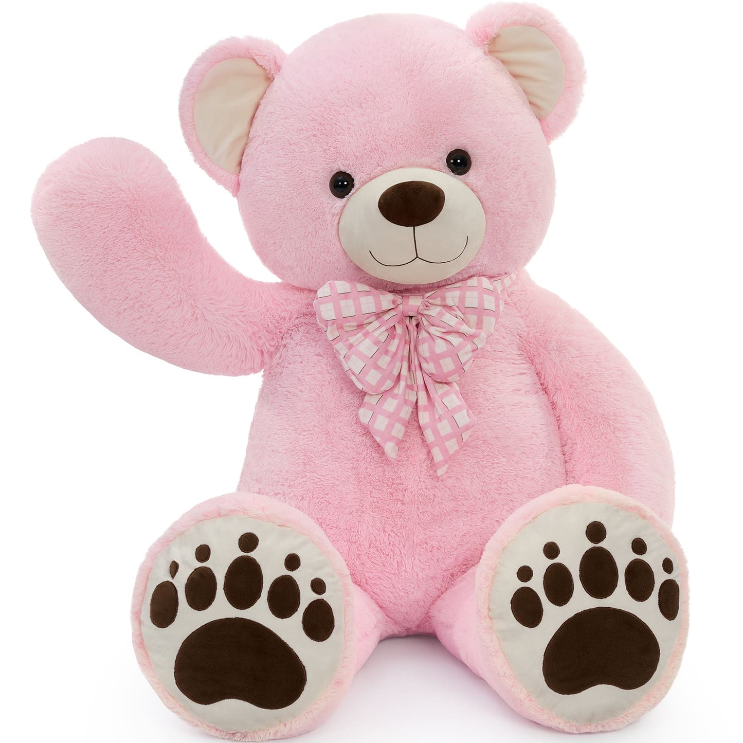 Giant 5 Feet Teddy Bear Stuffed Animals - Premium Quality Teddy Bears - Soft Teddy Bear Gift for Baby Shower - Baby Shower Teddy Bear Favor Ideas