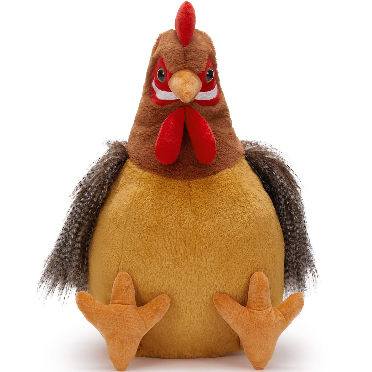 Big Rooster Stuffed Animals Chicken Plush Toy, 26.6 Inches - Realistic Chicken Stuffed Animals - Cute Chicken Plush Toys - Cartoon Chicken Plush Pillows - Free Shipping