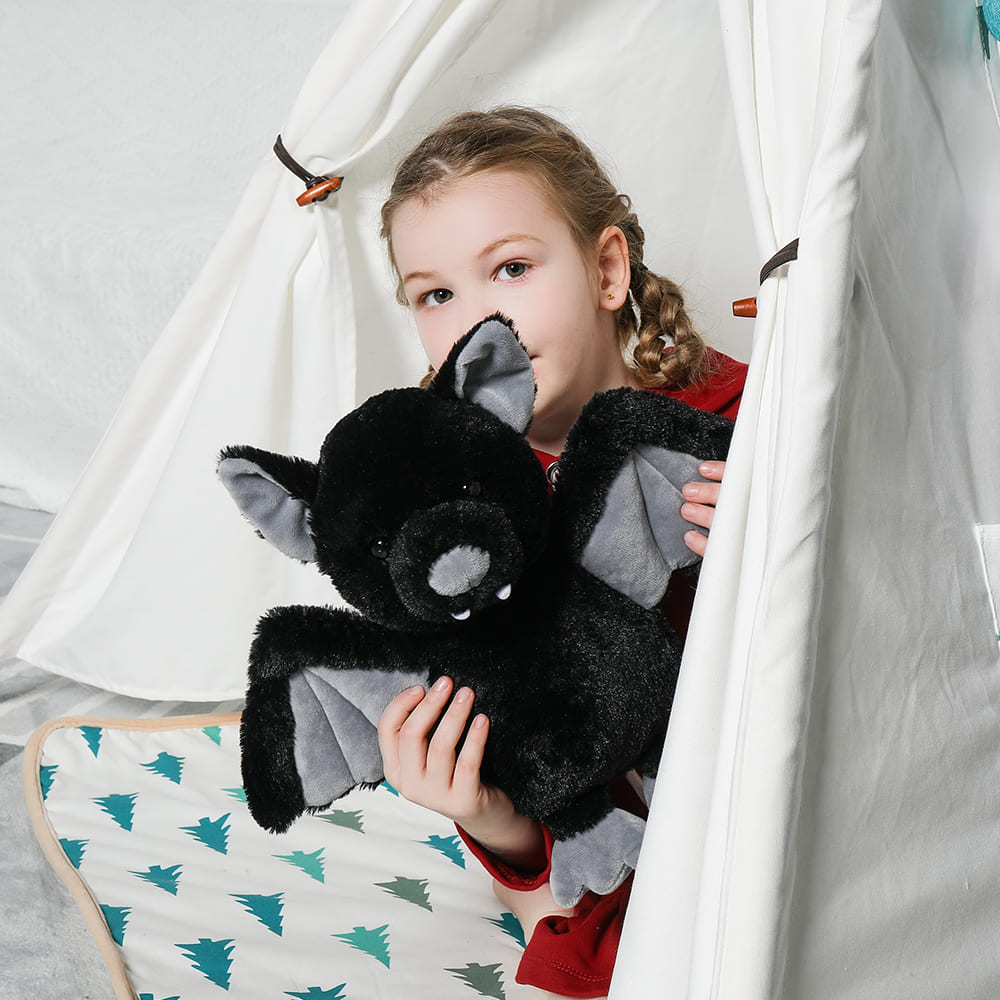 Bat Stuffed Animals - 14 Inches Plush Bat Toys - Halloween Party Favors - Halloween Gift for Girls Boys - Halloween Party Decor - Free Shipping 