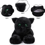 Black Cat Plush Toy Set, 20.4 Inches - MorisMos Stuffed Animals