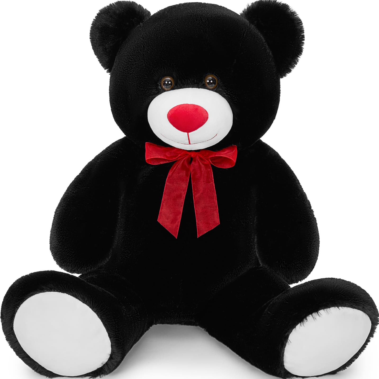 Giant Teddy Bear Plush Toy with Bow 35.4/51 Inch Multiple Colors