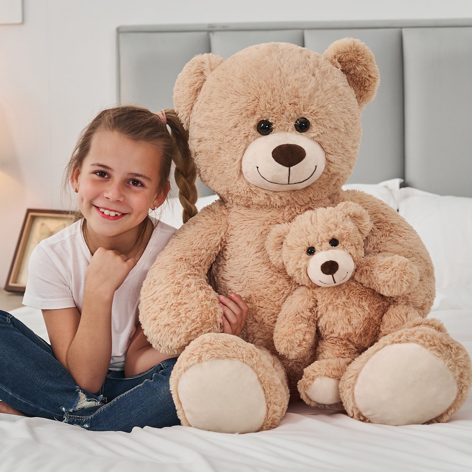 Giant Teddy Bear Plush Toys Giant Stuffed Animals, 39 Inches