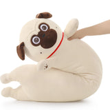 Bulldog Long Throw Pillow, 43.3 Inches
