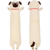 Bulldog Long Throw Pillow, 43.3 Inches
