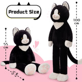 39-Inch Long Cat Weighted Plush Toy Stuffed Animal