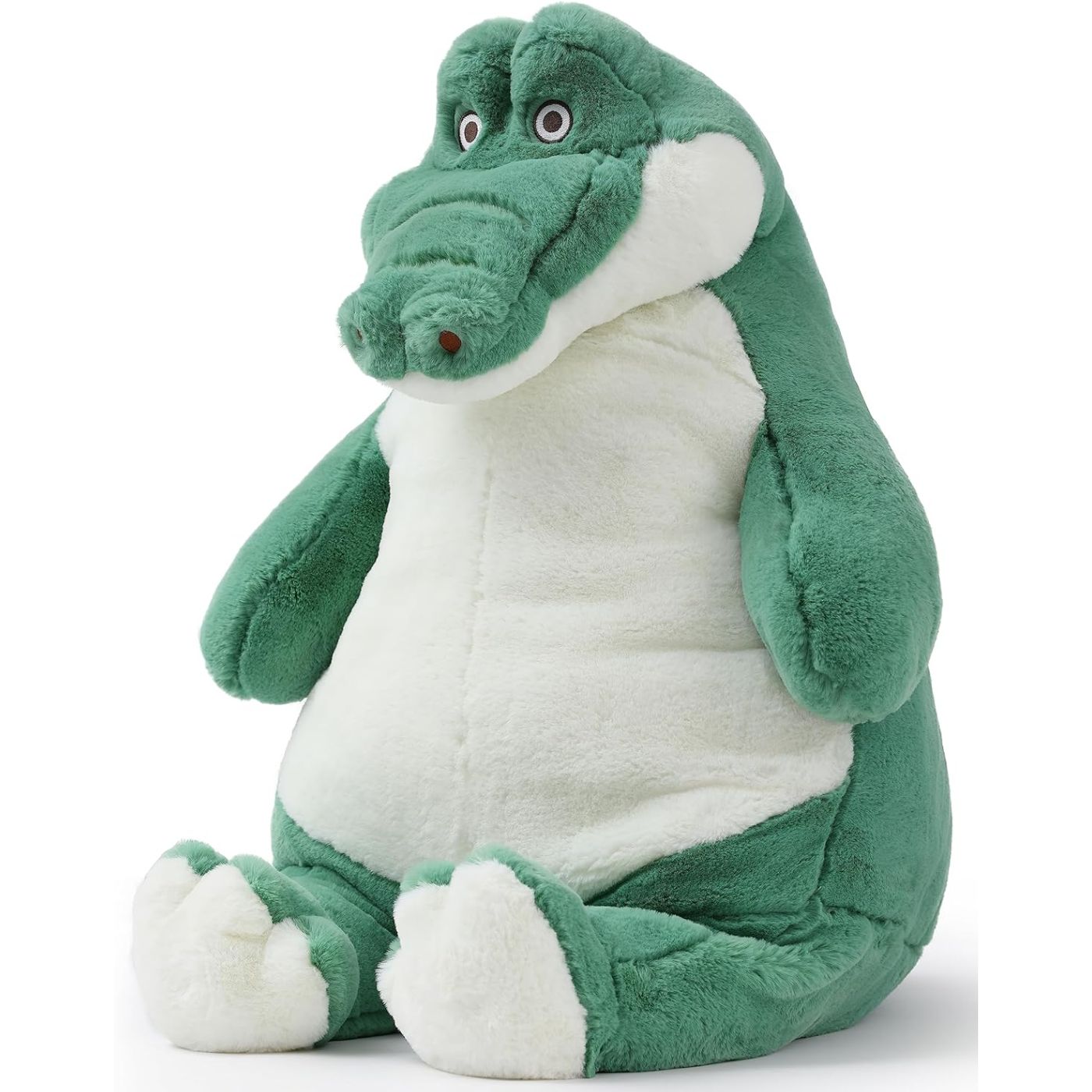 Crocodile Weighted Stuffed Toy, 29.5 Inches