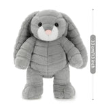 Embroidered Plush Bunny Personalised Custom Stuffed Bunny First Easter Gift