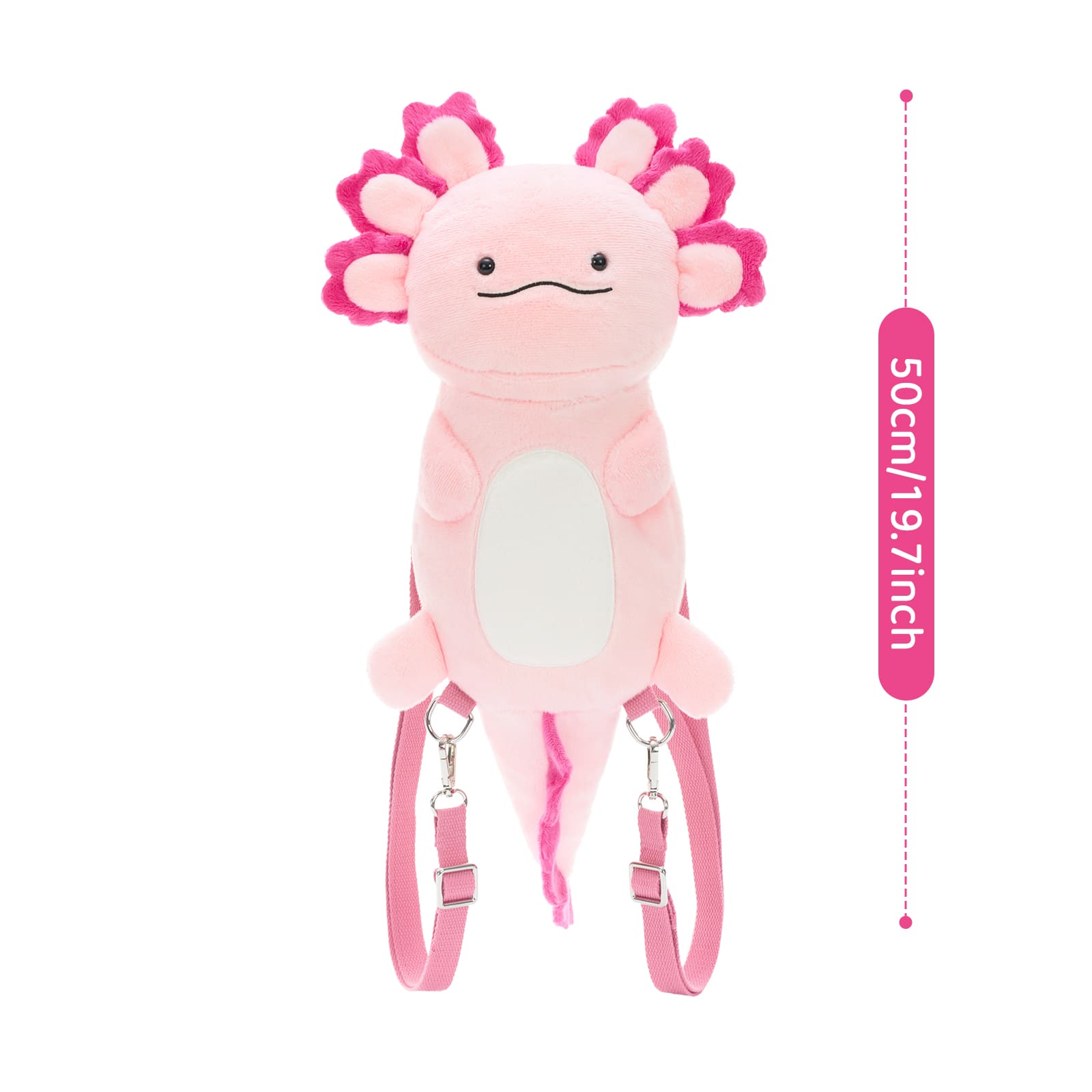 axolotl mini backpack Plush with Three Axolotl Plushies Inside designed to show their Daiwa Saltist LW 30HA club: Lakeshore United 2025-2027 Size:10/0-10pcs
