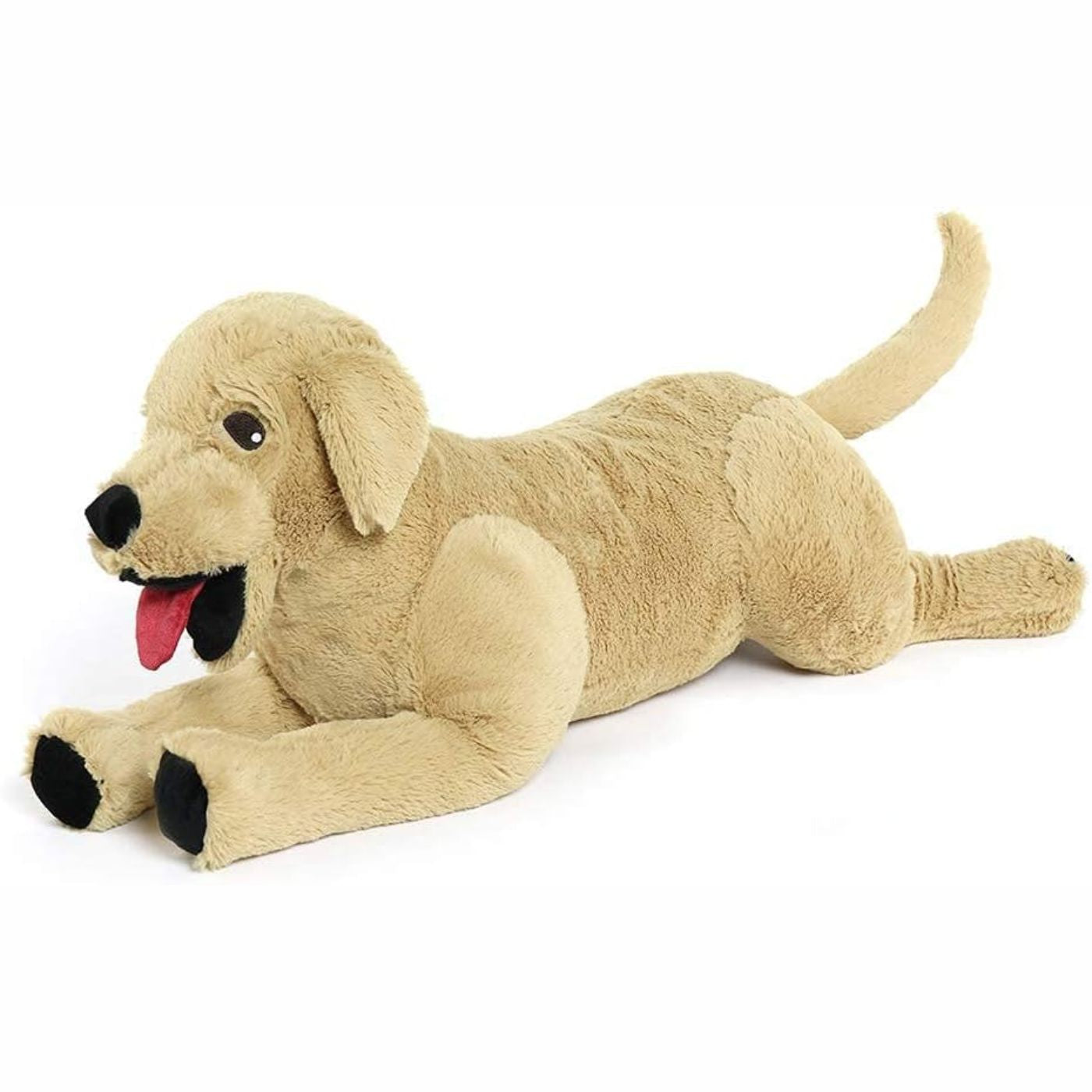 Cute Dog Plush Toy, Light Brown, 11.8/21/29 Inches