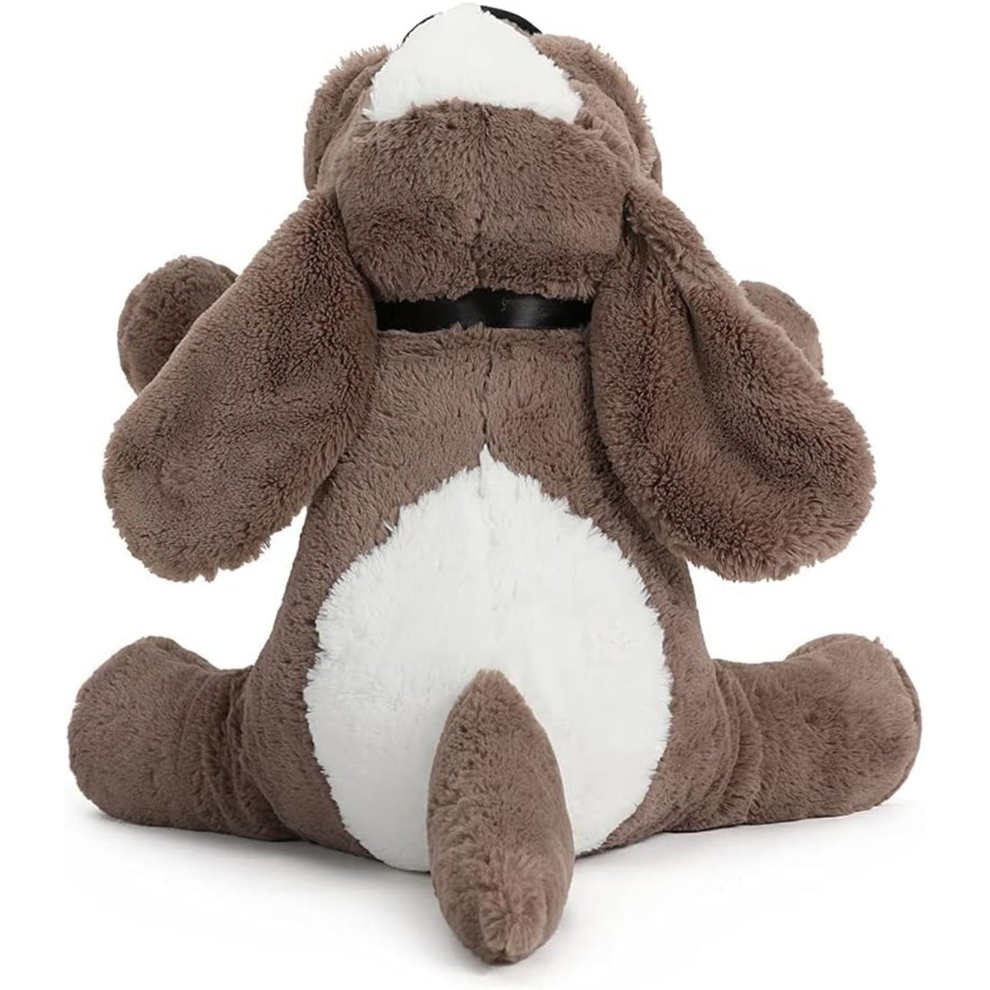 Cute Dog Stuffed Animal Toy, Grey, 24 Inches