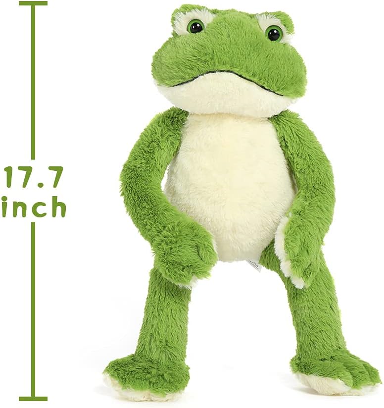 Frog Stuffed Animals Frog Plush Toys, Green,17.7 Inches
