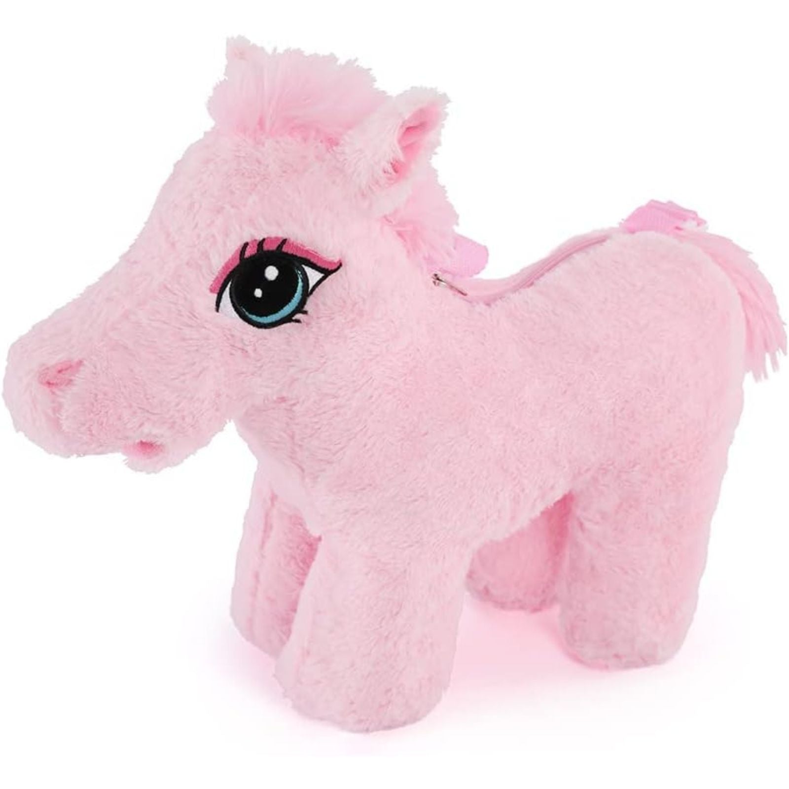 Cute Horse Bag for Kids, Pink, 12 Inches