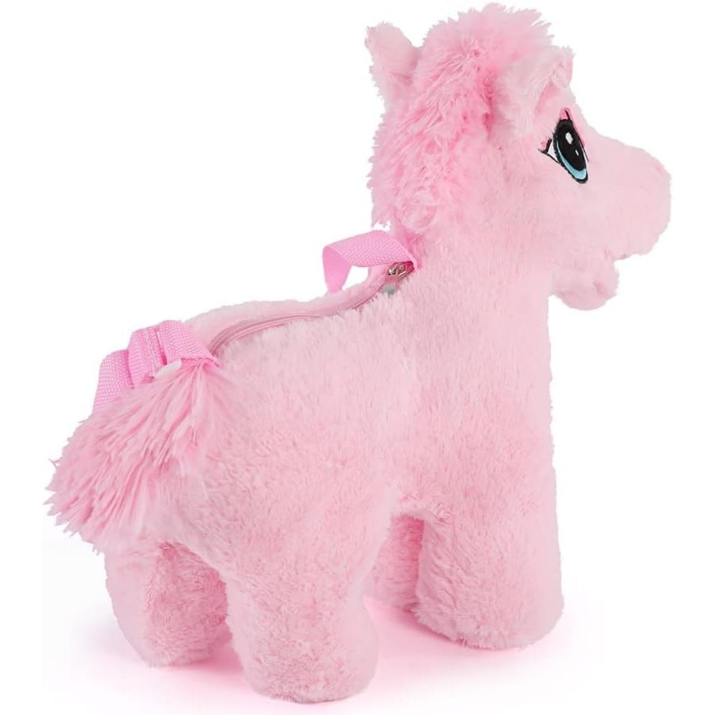 Cute Horse Bag for Kids, Pink, 12 Inches