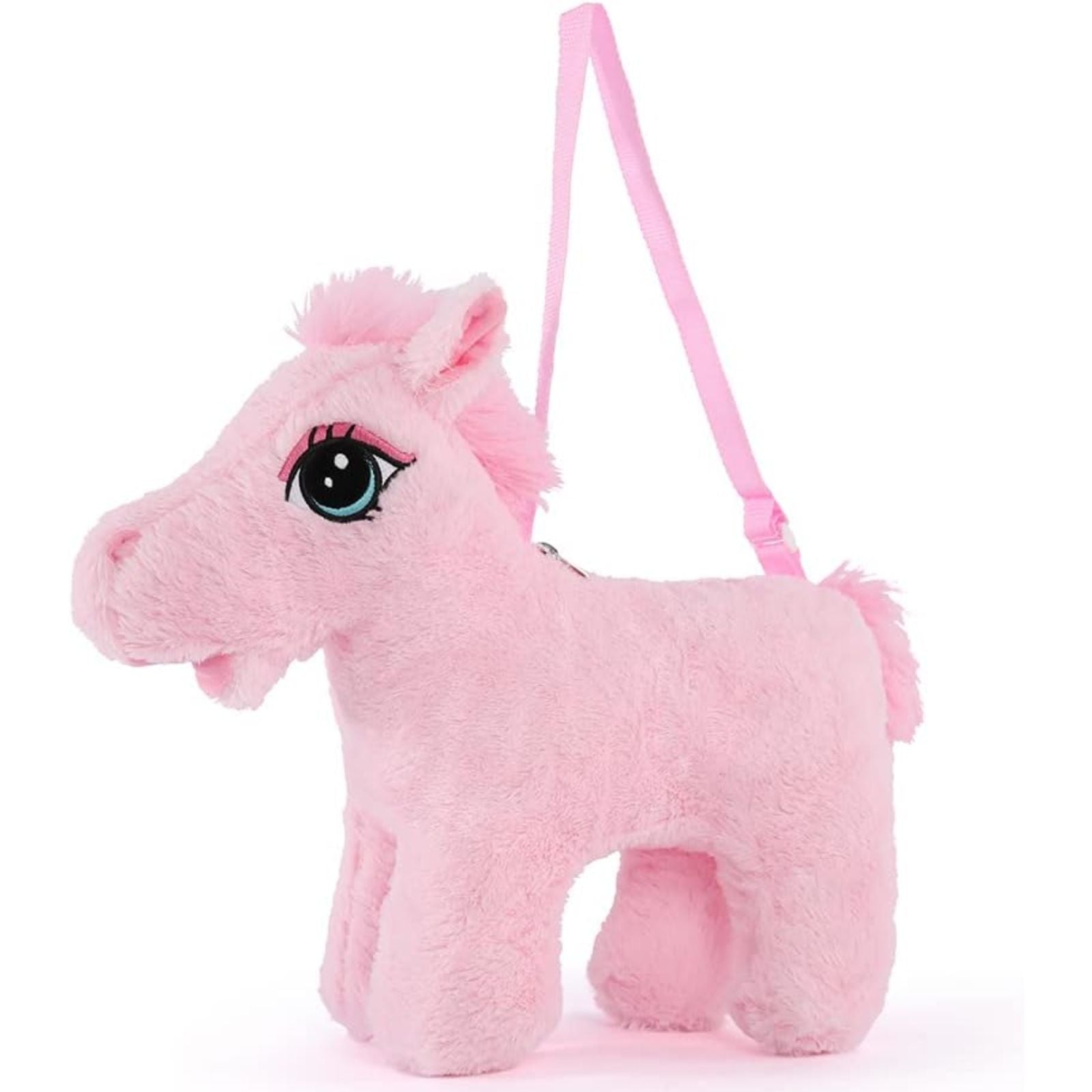 Cute Horse Bag for Kids, Pink, 12 Inches