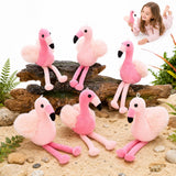 6-Pack Stuffed Flamingo Plush Toys 8 Inch Soft Pink Bird Plushies