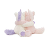 Two 12.2 Inch Hugging Stuffed Animals with Paw Hook and Loop