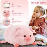 Pig Mom Stuffed Toy with 4 Pig Babies, 20 Inches - MorisMos Stuffed Animal Toys