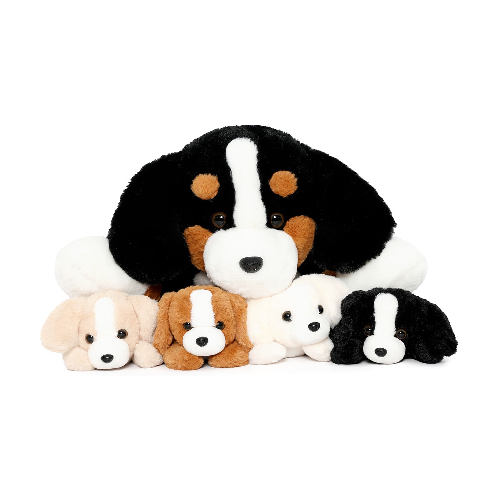 Ensemble de jouets en peluche pour bouvier bernois, 24 pouces