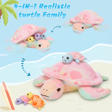 Cute Turtle Stuffed Animals with Babies Inside the Belly