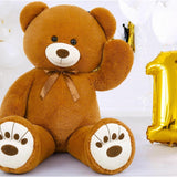 Brown Teddy Bear Stuffed Animals, Stuffed Bear Plush, Cute Stuffed Animals, Giant Teddy Bears for Kids Baby Toddlers Girlfriend, Gifts for Valentine's Day/Birthday/Christmas, MorisMos Stuffed Animals, Baby Shower Teddy Bears