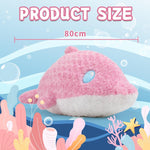 Dolphin Plush Toy Stuffed Animals, Pink, 31.5 Inches - MorisMos Stuffed Animals