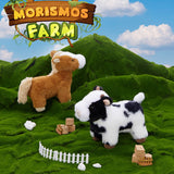 7.87-Inch Farm Animal Plush Toy Set for Kids