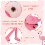 Flamingo-Stofftier-Spielzeugset, 18 Zoll