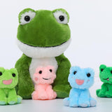 Frog Plush Toy Set, Green, 17.7 Inches