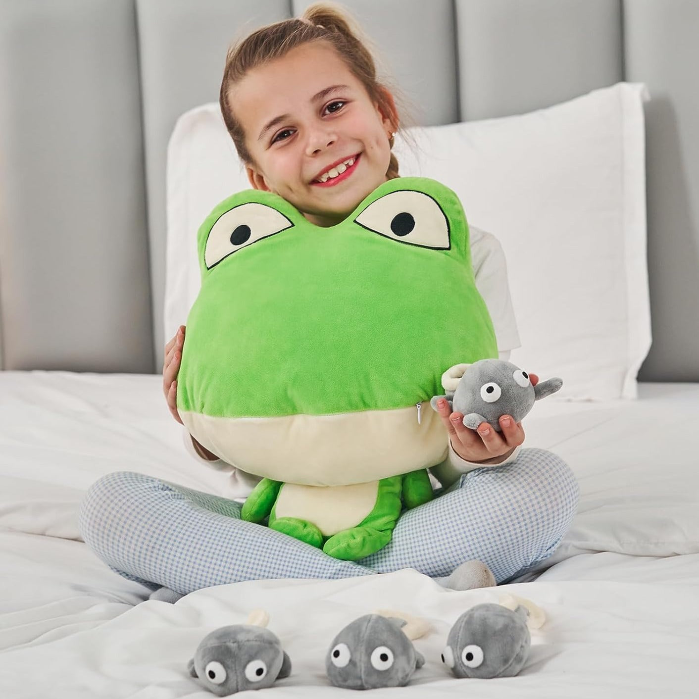 Frog Tadpoles Plush Toy Set, 18 Inches